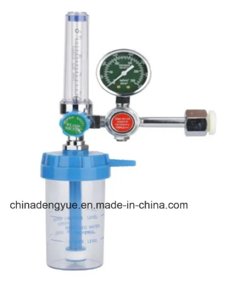 Professional Manufacturer Medical Oxygen Regulator with Flowmeter for Oxygen Cylinder Medical Equipment