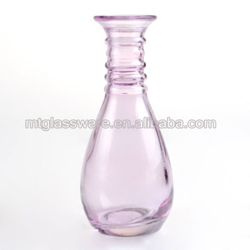 5oz colorful glass vase taper hurricane wine decanter bottle