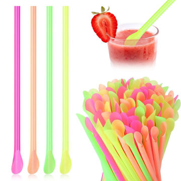 Custom Logo Natural PLA Compostable Biodegradable Straws for Cold Drinks