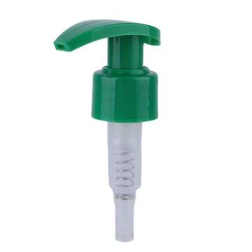 28/410 24/410 green color customized hair serum mini lotion pump for shampoo bottle