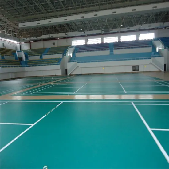 Malaysian Manufacturers of Athletic Badminton Sports Synthetic PVC Plastic Flooring