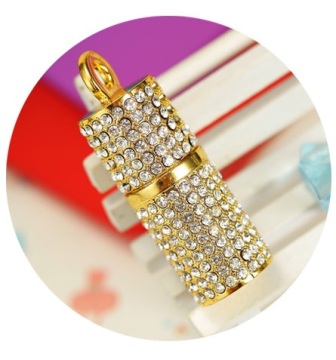 Lipstick Jewelry USB Flash Drive