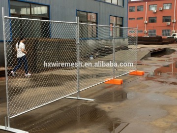 Hot Dipped Galvanized Steel Temporary chain link Fence Panels