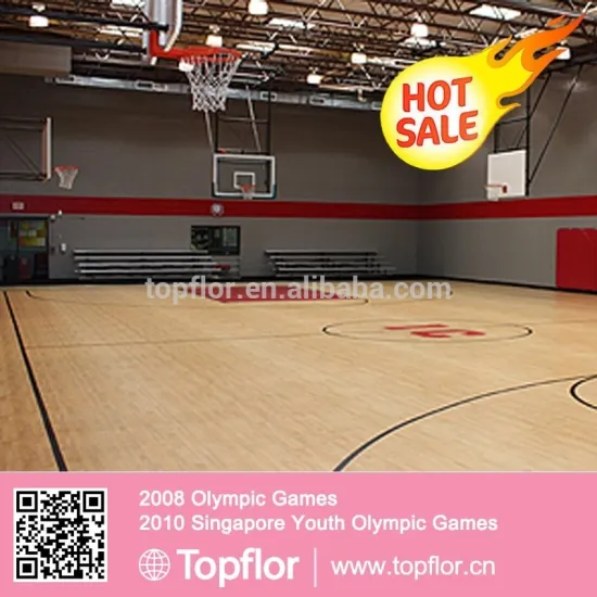 Olympic Games Vinyl flooring for basketball court for sale