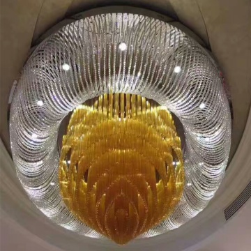 Modern LED Crystal Chandeliers for Wedding Banquet Halls