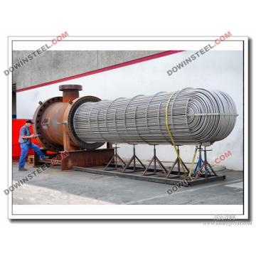 Heat exchanger tube bundle