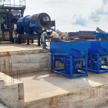 Tin Ore Processing Plant with Full Line Gravity Separating Mining Equipment in Nigeria