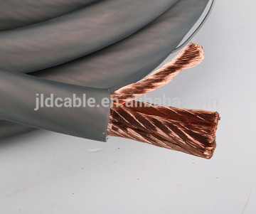 hot-selling o gague red car audio power cable made in china 2016 high performance speaker power cable for sale