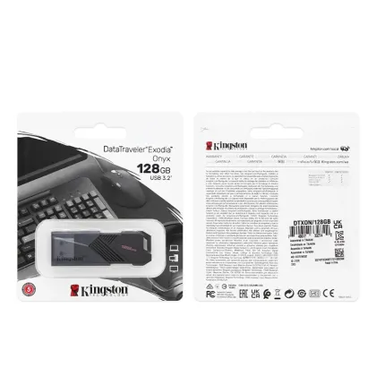 K-kingston Large Capacity USB Flash Drive - 64GB to 256GB USB 3.2 Gen 1, 50MB/S