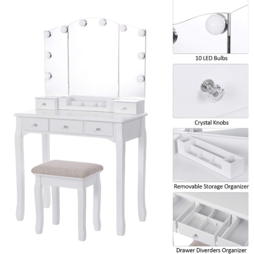 Make Up Table Design Dressing Table With Light