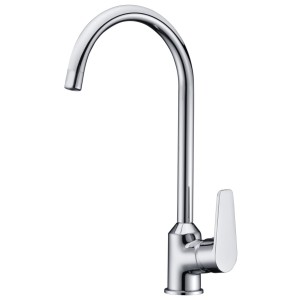 Dual Function Single Handle Kitchen Faucet Modern Mixer