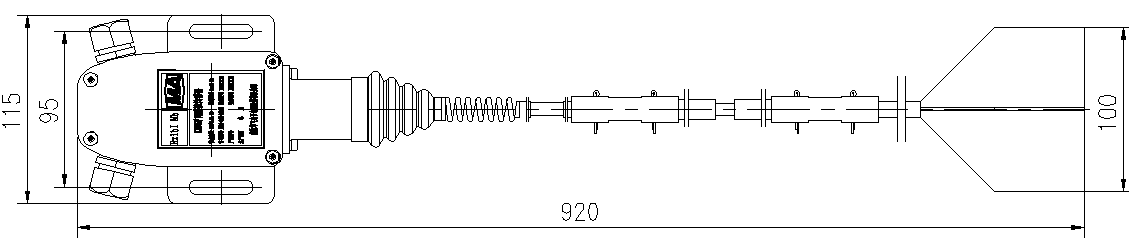 Coal piling sensor diagram