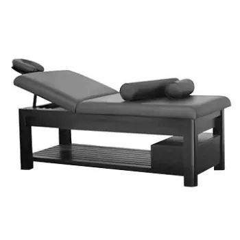 Beauty Bed, Made of Solid Wood, Sponge and PVC Leather, Available in Modern Style