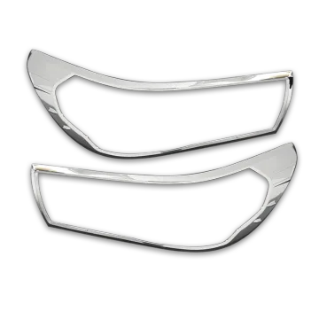Chrome Head Light Cover for Toyota Hilux Revo 2015 - Front Lamp Cover 4x4 Accessories