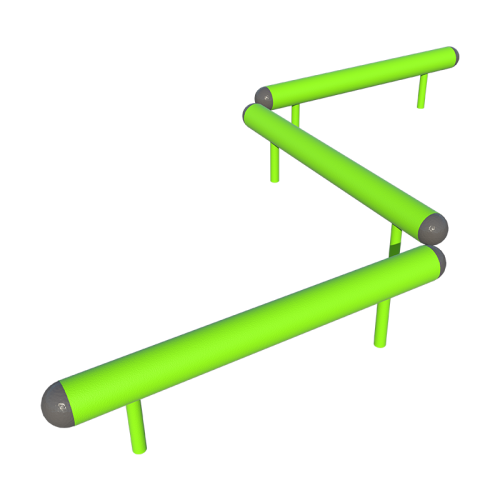 Бег и прыжки с перекрестным примером