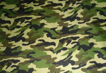 Polyester microfiber camouflage print fabric