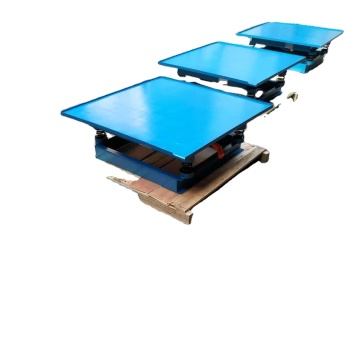 Máquina de mesa de vibración eléctrica para plataforma de agitación de concreto