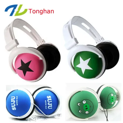 Wired micro headphones cheap gift headphones for advertising