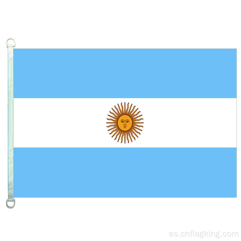 100% poliéster 90 * 150 CM Bandera Argentina Banderas de Argentina