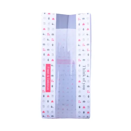 White Paper Bread Flour Bread Kraft Paper Bag
