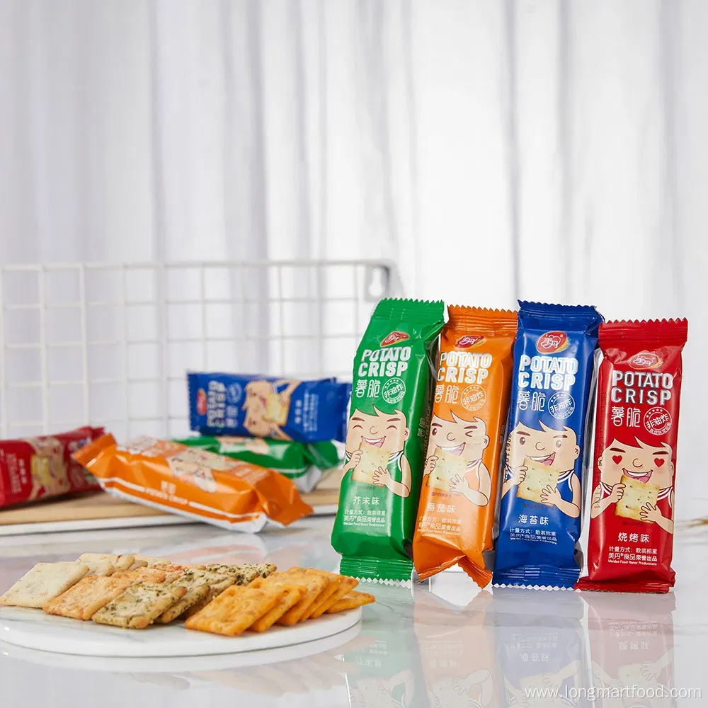 Hot Sale Nori Flavor Crackers Potato Chips in Bag