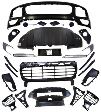 Kit per il corpo dell'assemblaggio del paraurti anteriore per Porsche 2015-2017 Cayenne 92a