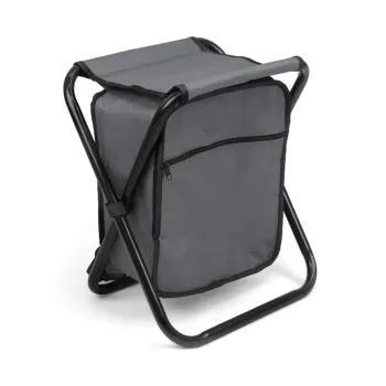 Ultralight Portable Folding Stool with Cooler (No Armrest, PVC Material)