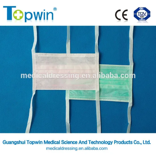3ply round ear loop Medical disposable surgical non-woven face mask