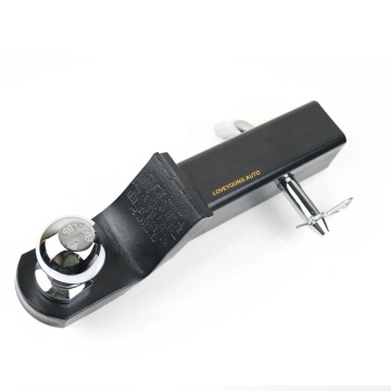 2 inci Black Drop Ball Mount Kit dengan Pin Hitch untuk Trailer/Menarik
