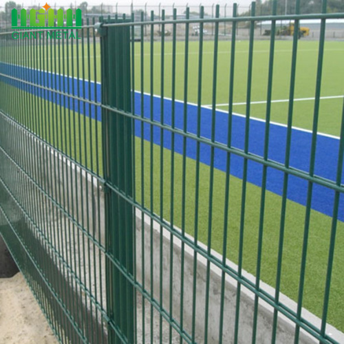 Welded dan Galvanized Double Horizontal Fence Panel