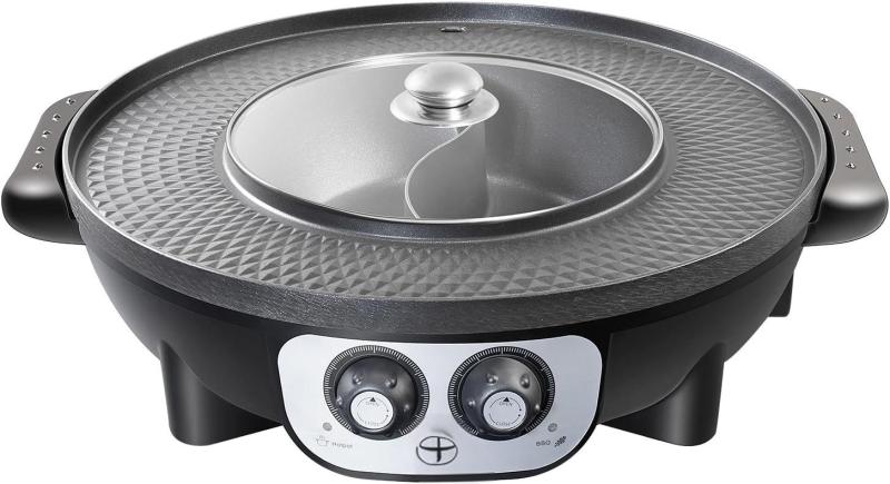 combination of barbecue and hot pot