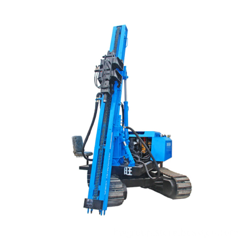 photovoltaic press pile driver machine