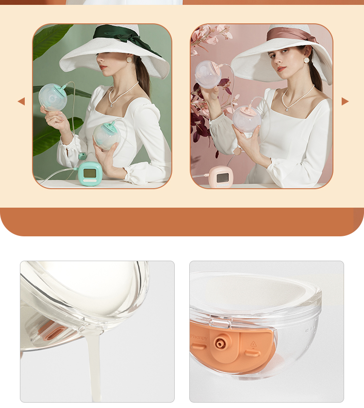 PH740706 Your Best Choice Wearable Breast Pump Feeding Handsfree Cup In Pakistan 2021 Custom