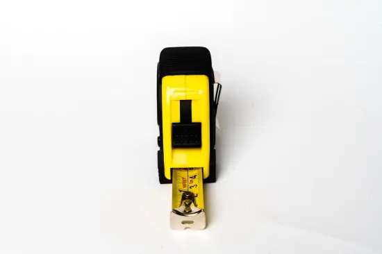 Self Lock Measuring Tape with Rubber Coated
