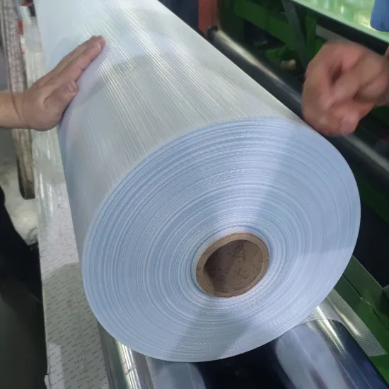 Crystal Clear PVC Tarpaulin: Ideal for Greenhouses and Stationery Bags