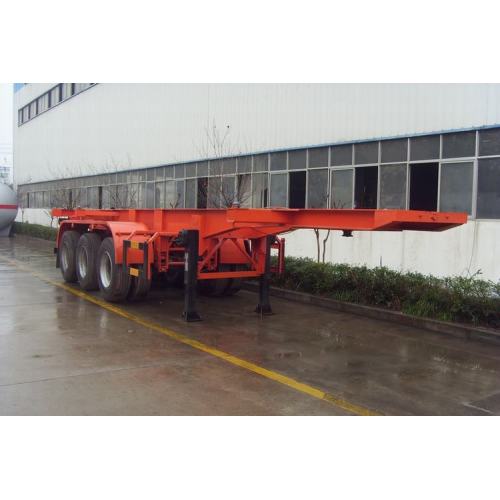 Cheap 40feet 3/4 Axles flatbed truck trailer