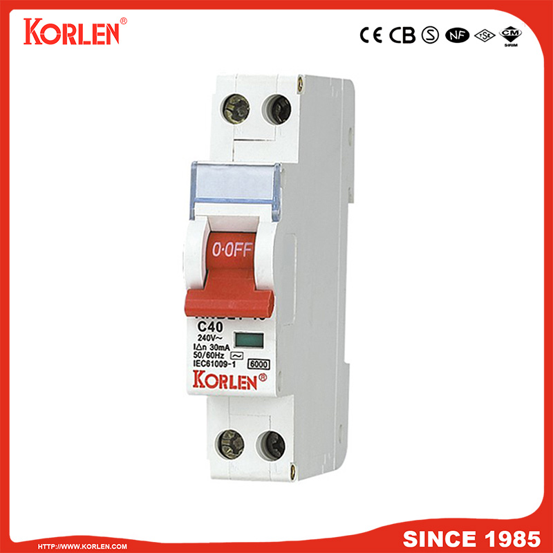Miniature Circuit Breaker 10KA 63A CE KNB6-63 1P