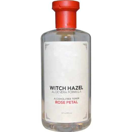 MELAO Alcohol-free Rose Petal Witch Hazel with Aloe Vera ~ 12 oz
