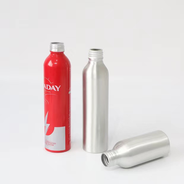 Drinking pure water new design bottles aluminum