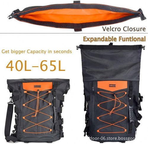 Waterproof Gym Bag: Dry Wet Separation Fitness Travel Duffel Bag