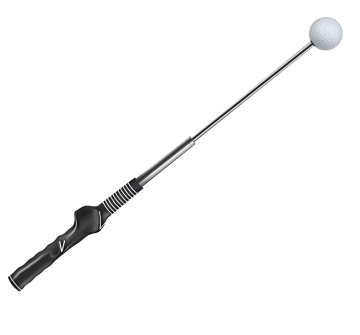 Adjustable Telescopic Golf Swing Trainer - Vocal Swing Stick for Practice and Warm-Up (Indoor/Outdoor)