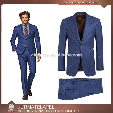 2016 New Arrival Royal Blue Design Fashion Coat Suit Men