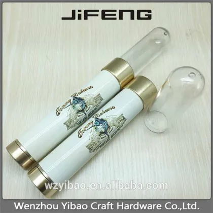 Promotion plastic cigar tube for Cohiba,Montecristo,Trinidad,etc.