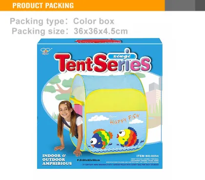 Happy Fish Kids Folding House Tent