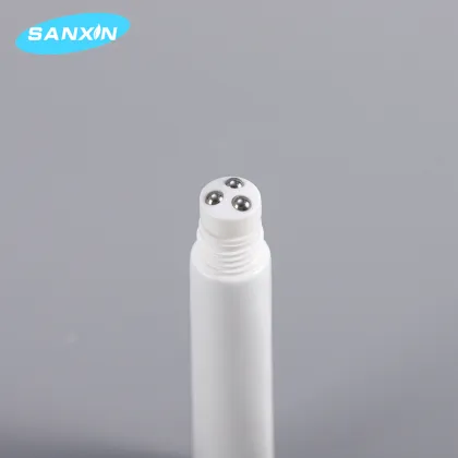Three Roller Balls Cosmetic Packaging Eye Cream Tube