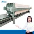 Chemical sewage treatment filter press