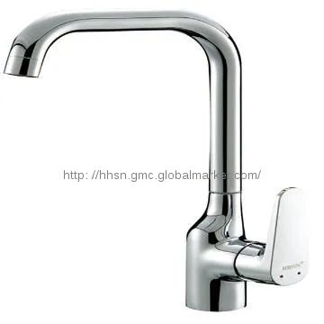 polished brass kitchen faucet