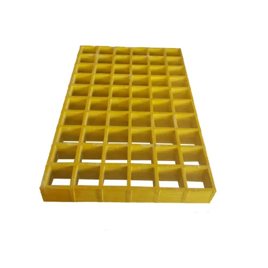 Customized Roof Walkway FRP Grating Tree Guard Panel 50*100mm