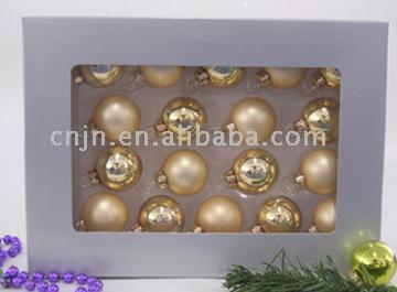 Christmas glass ball