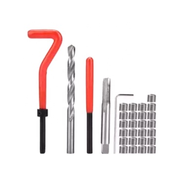 M8 Repair Kit with Coiled Wire Tap Screw Threaded Inserts Installation Tool Stainless Steel Hand Tools Customizable OEM Support
